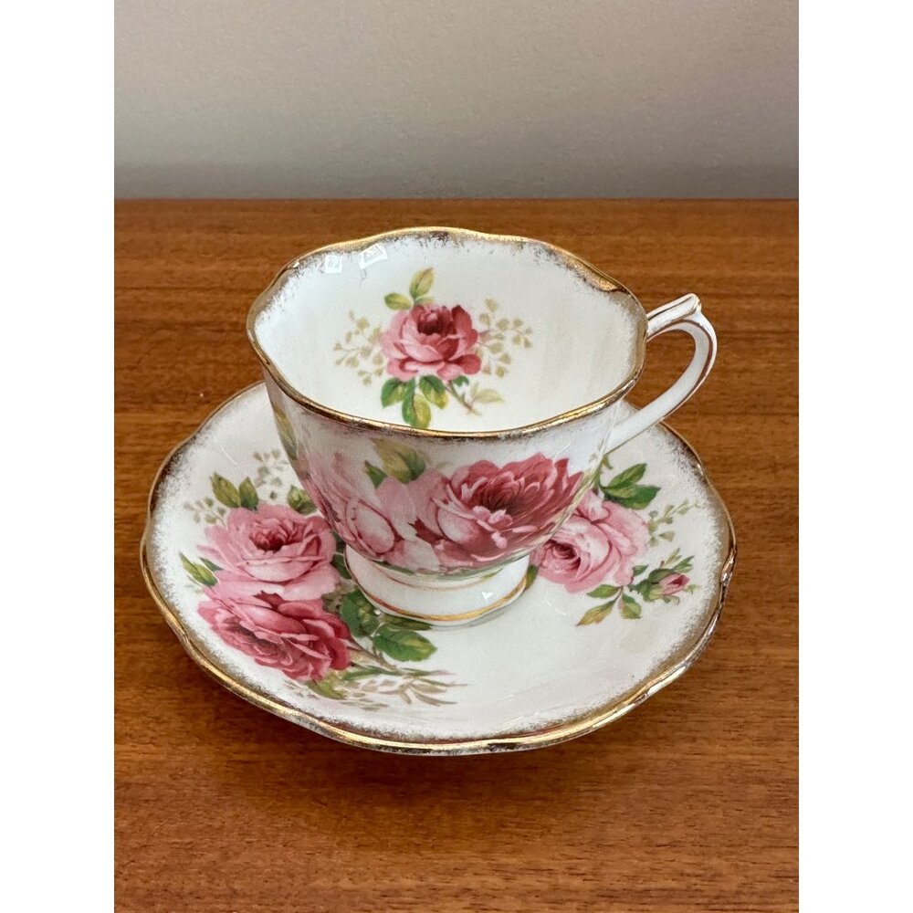 Royal Albert American Beauty Teacup & Saucer Set